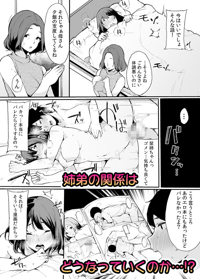 弟にエロ漫画と同じ事をされちゃうお姉ちゃんの話 1