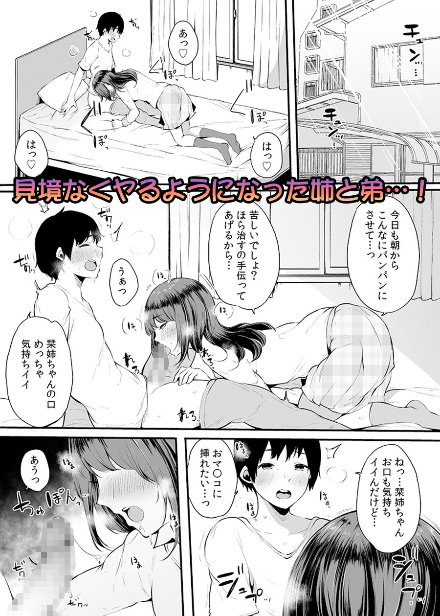 弟にエロ漫画と同じ事をされちゃうお姉ちゃんの話 3