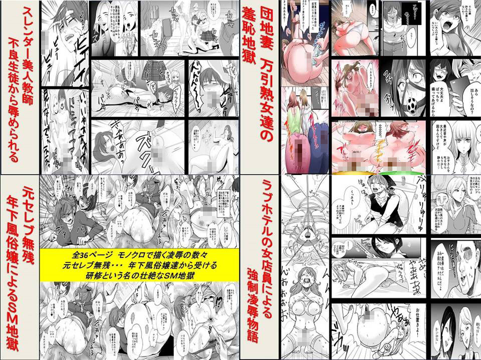 ＜期間限定販売＞女による女への凌●20作品セット552P