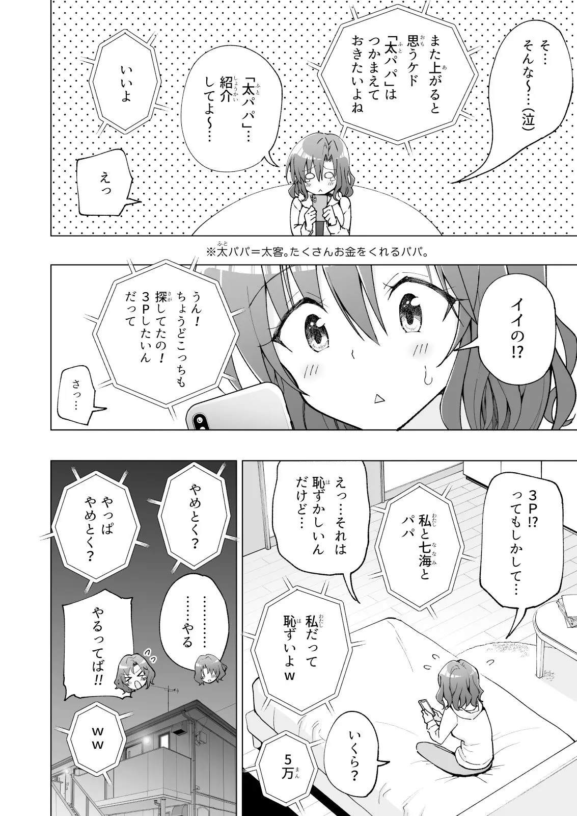 パパ活はじめました7〜ハーレム撮影編（1）〜