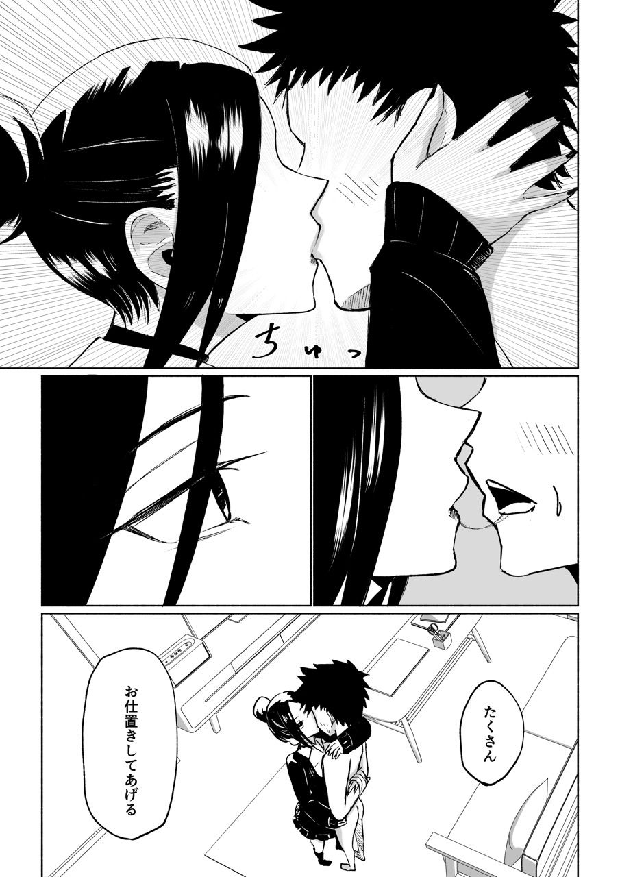 年下彼女の飴（キス）と鞭（お仕置き）