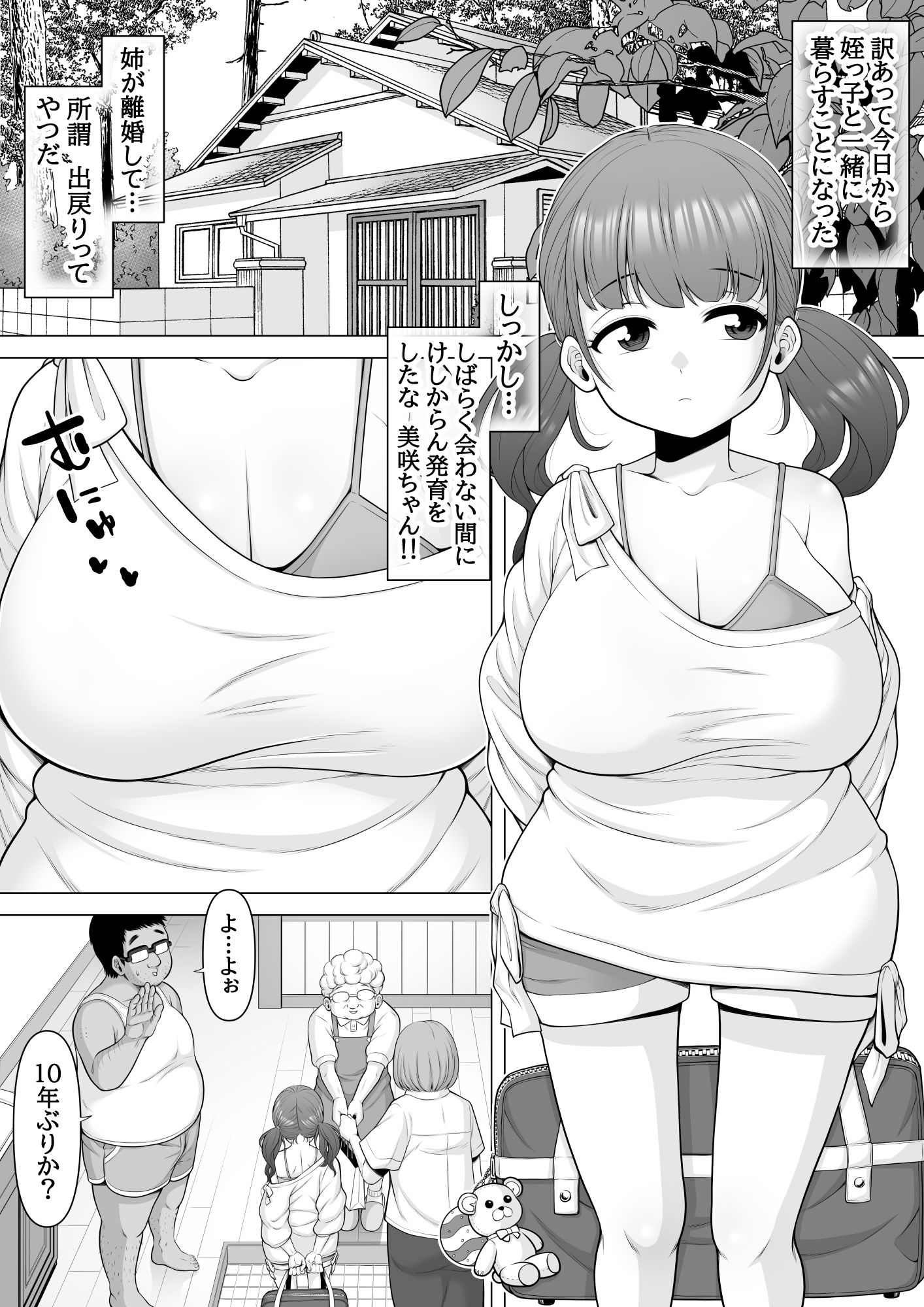 10年ぶりに会った巨乳メス○キ姪っ子が俺をバカにしてきたのでお仕置き睡眠姦レ●プしちゃいました