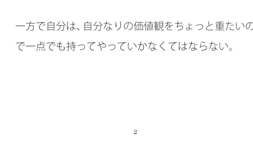 【無料】書いていくことの重たさを考慮しわざと浮いているハルオ