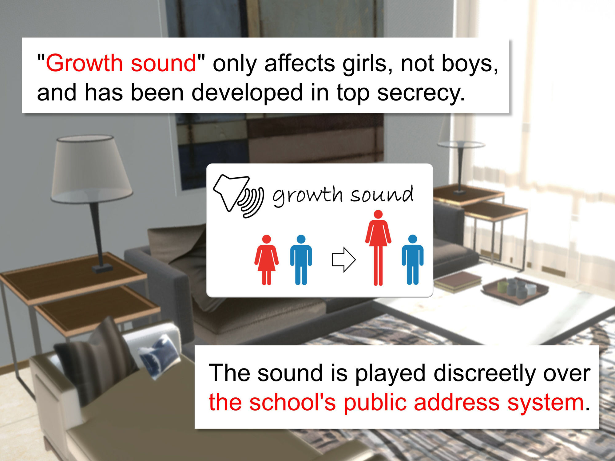 Outgrowing only girls， Overtake boys， Growth sound. Stretching exercises Arc