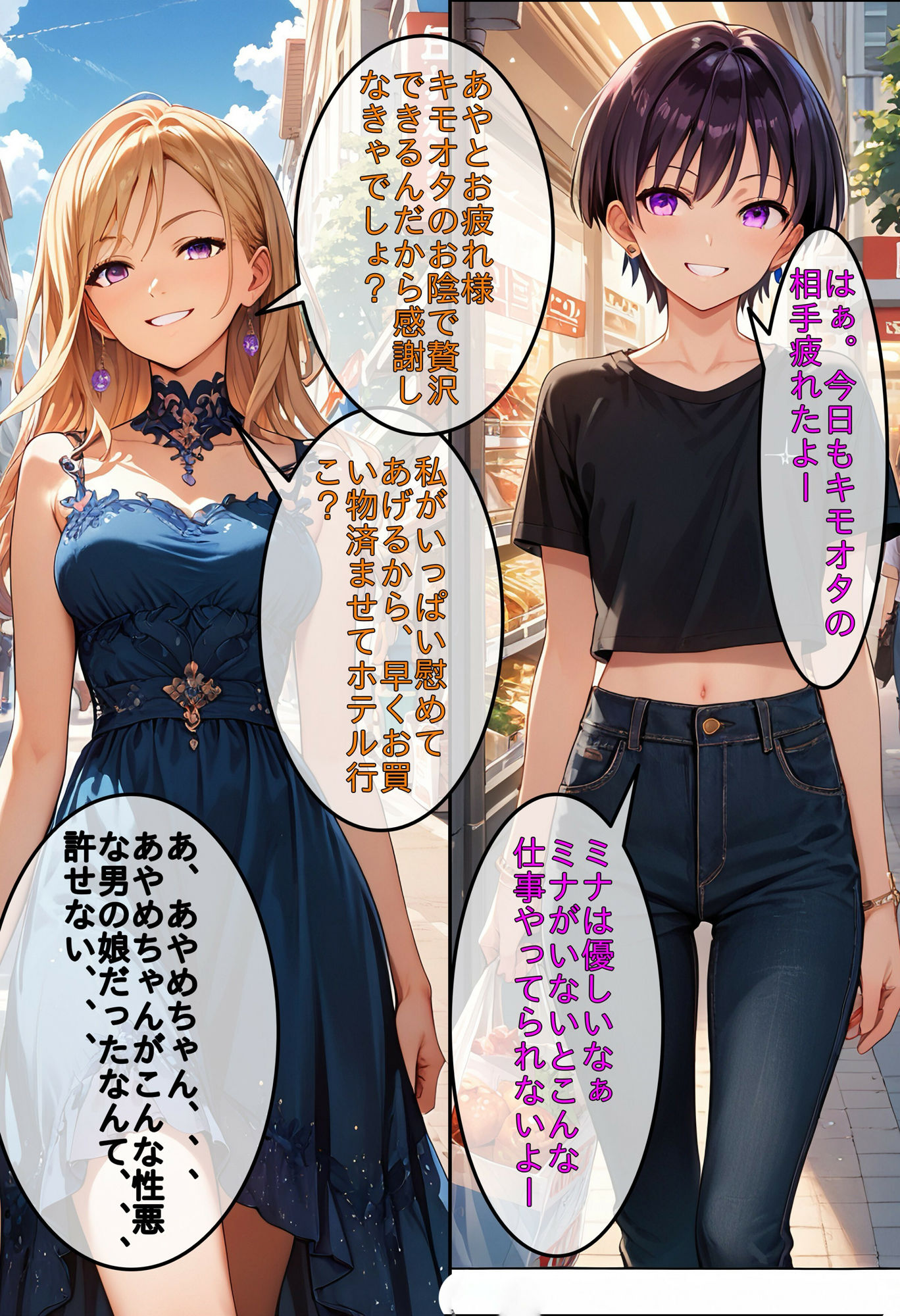 女の子のフリをしてファンを騙す性悪な男の娘アイドルは僕のおち〇ぽでわからせてやるのだ